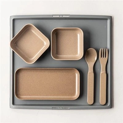 Plástico à base de plantas biodegradável
